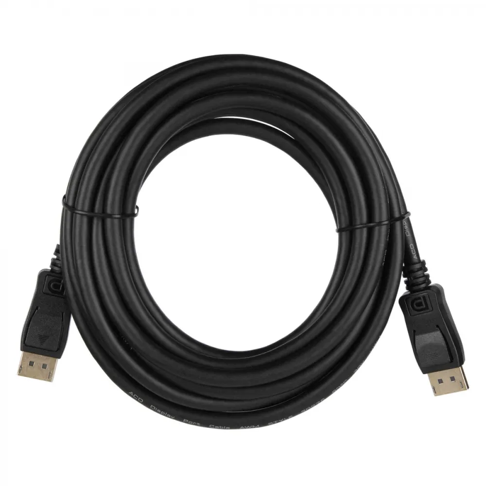 картинка Кабель ACD-DDPM4-30B (ACD-DDPM4-50B) DisplayPort 1.4, Golden Plated, 20m/ 20m, Черный, 5м (742439) от магазина КомпьютерЦентр