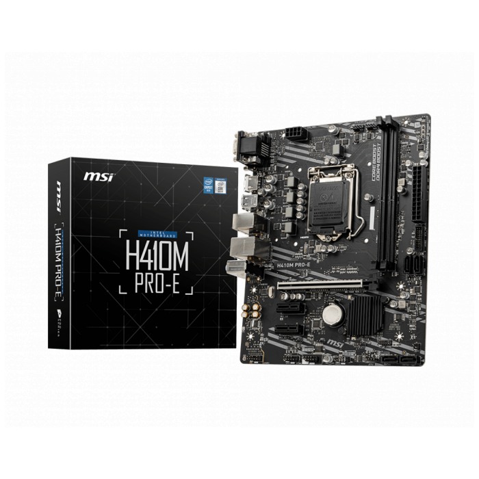картинка Материнская плата MSI H410M PRO-E S1200 (H410M PRO-E) от магазина КомпьютерЦентр