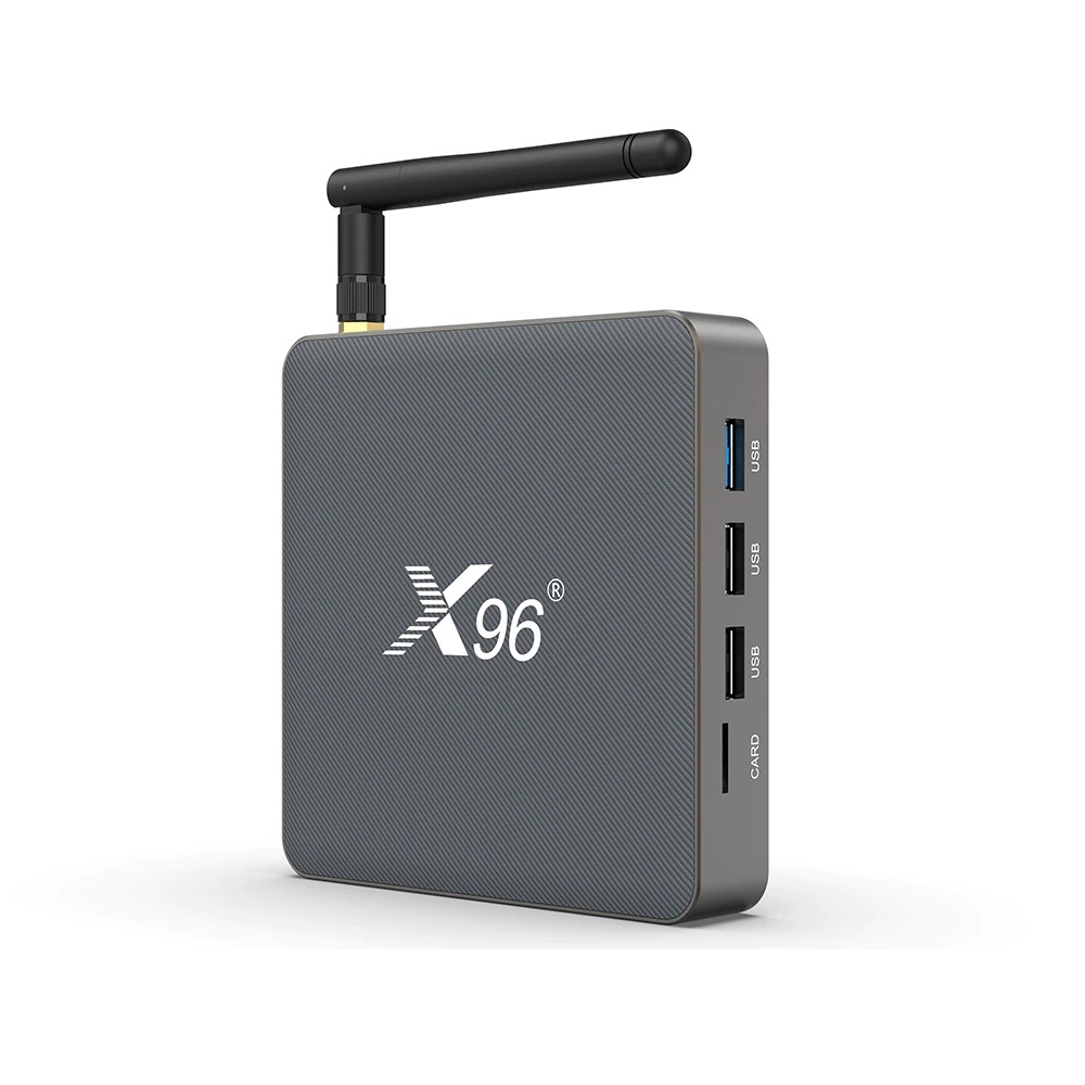 картинка Медиаплеер X96 X6 Android 11, 4 ГБ/ 32 ГБ, Wi-Fi, Bluetooth, черный от магазина КомпьютерЦентр