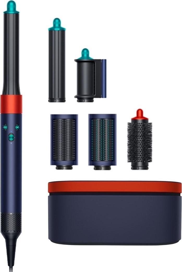 картинка Фен-стайлер Dyson Airwrap Styler Complete Long HS05 Prussian Blue/  Copper от магазина КомпьютерЦентр