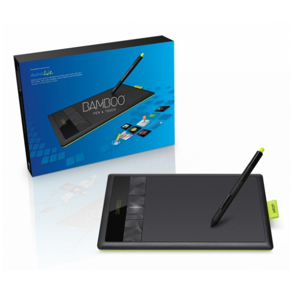 картинка Графический планшет Wacom Bamboo Pen&Touch (CTH-470K-RUPL) от магазина КомпьютерЦентр