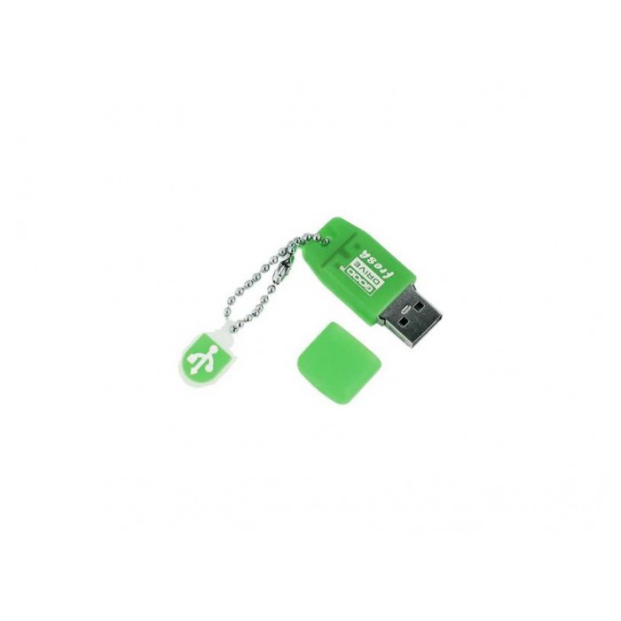 картинка Флешка USB Goodram 4Gb GoodDrive Standart Fresh-Lime от магазина КомпьютерЦентр