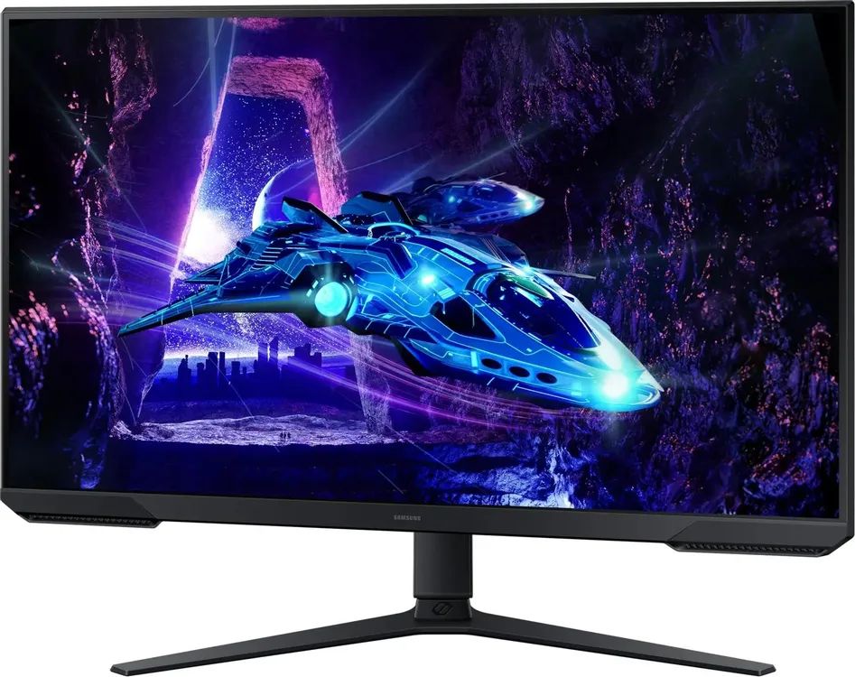 картинка Монитор 32'' Samsung Odyssey G3 S32DG300EI VA 1920x1080, 180 Гц, 1 мс, 16:9, 250 кдм, 1xHDMI, 1xDP, 1x3.5mm, черный (LS32DG300EIXCI) от магазина КомпьютерЦентр