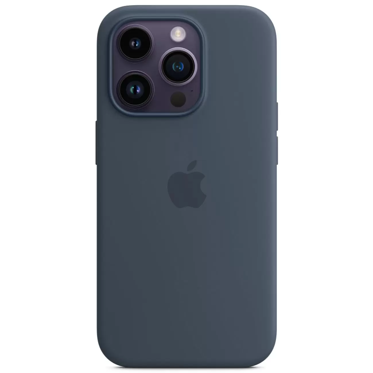 картинка Чехол Silicone Case MagSafe for iPhone 14 Pro Storm Blue от магазина КомпьютерЦентр