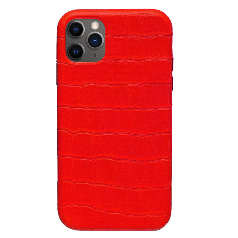 картинка Чехол Crocodile Leather Case for iPhone 11 Red (Copy) от магазина КомпьютерЦентр