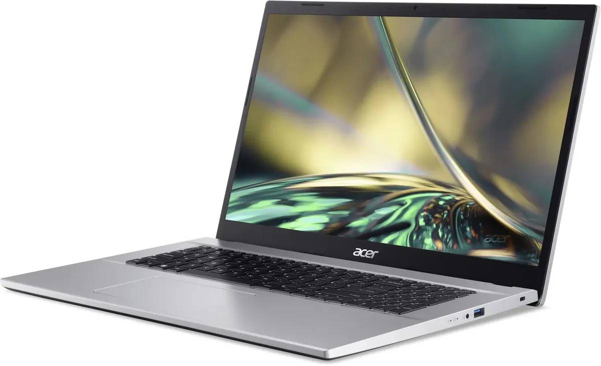 картинка Ноутбук Acer Aspire 3 A317-54-388R 17.3 '' IPS/  Core i3-1215U /  16Gb/  512Gb SSD/  Intel UHD Graphics/  40Wh/  Silver (NX.K9YER.009) от магазина КомпьютерЦентр