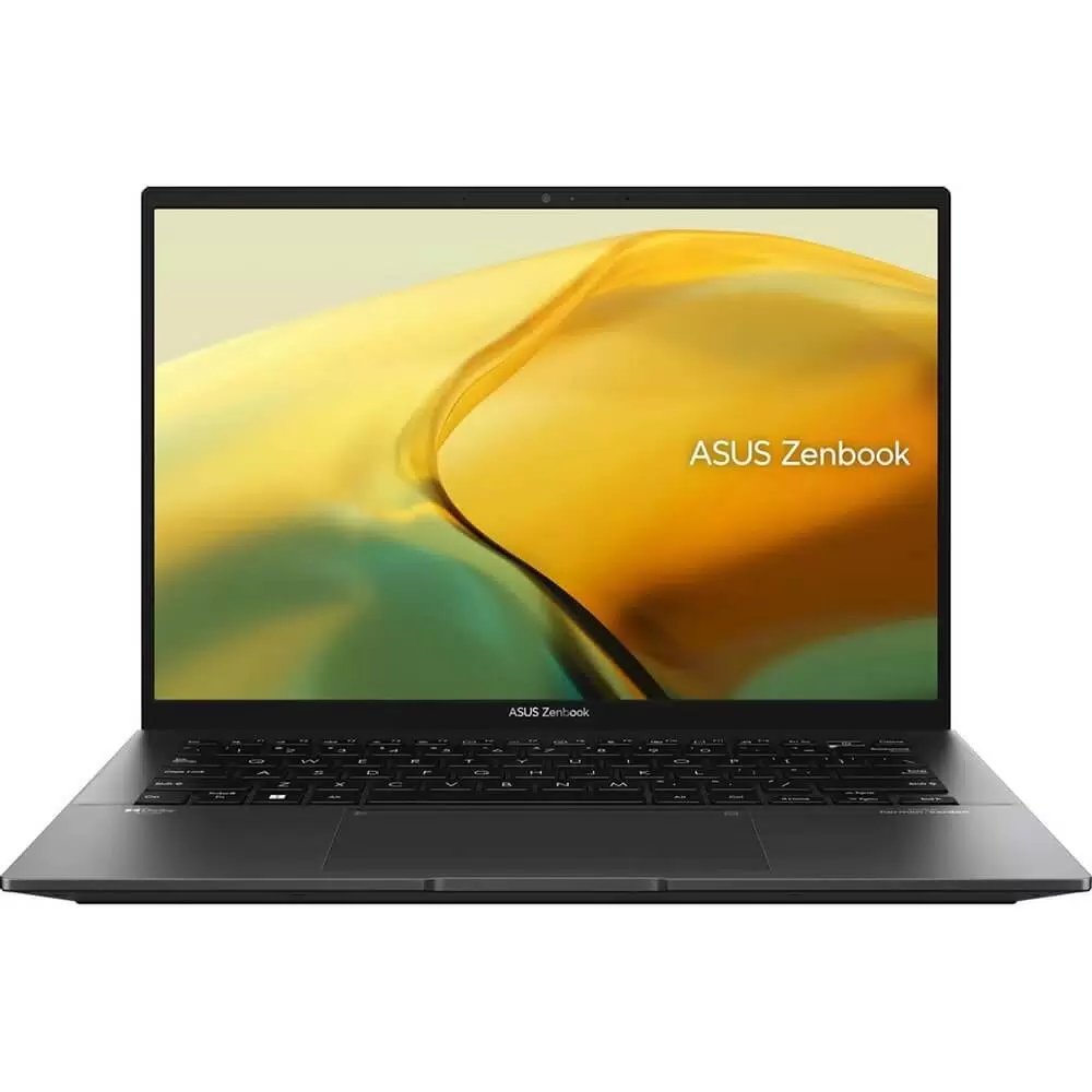 картинка Ноутбук ASUS Zenbook (UM3402YA-KP830) 14'' (2560x1600) IPS/  Ryzen 5 7430U/ 16Gb/  1TB/  AMD Radeon/  Bt 5.3/  WI-FI 6E/  DOS/  75Вт*ч/  1.35 кг, черный от магазина КомпьютерЦентр