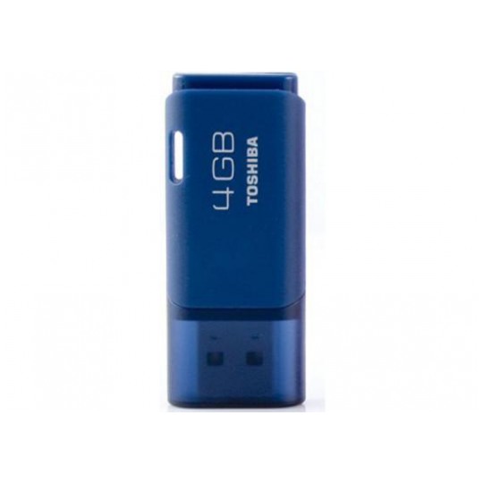 картинка Флешка USB Toshiba 4Gb Hayabusa Blue (THNU04HAYBLUE) от магазина КомпьютерЦентр