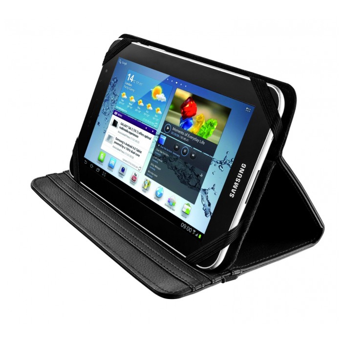картинка Чехол Trust Universal 7-8'' Verso folio Stand for tablets Black от магазина КомпьютерЦентр