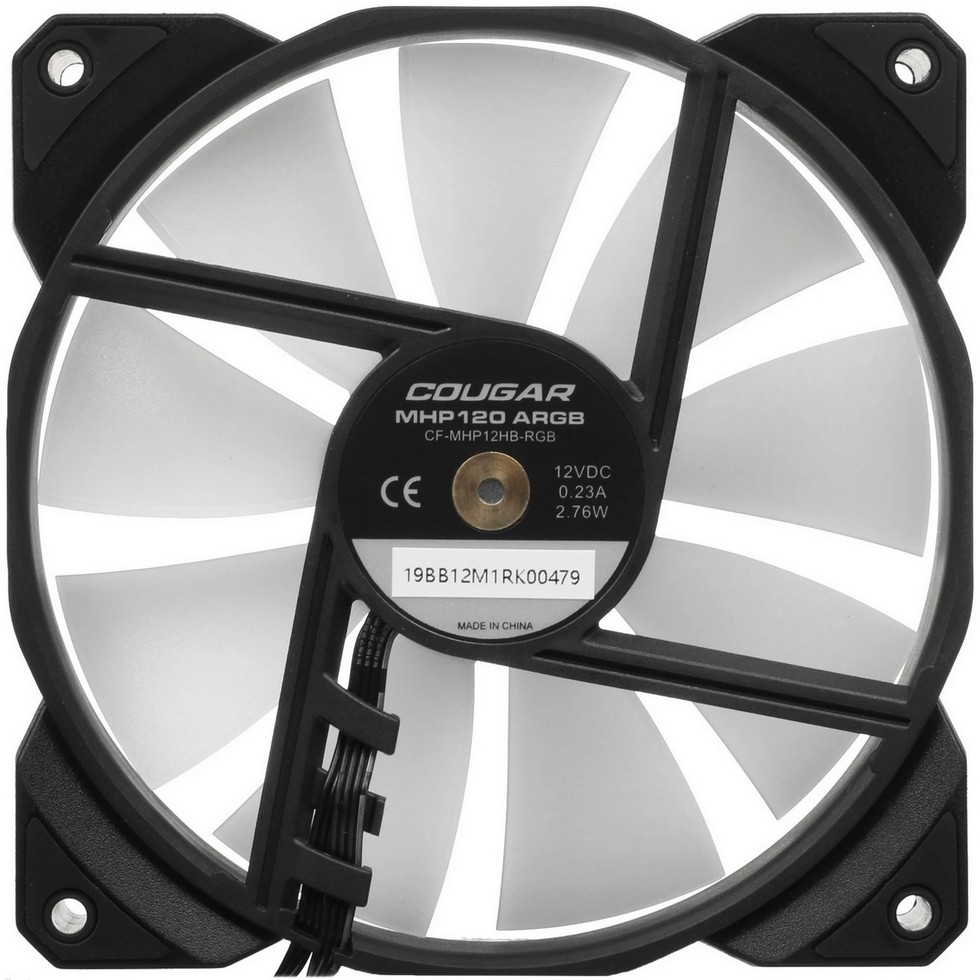 картинка Вентилятор Cougar MHP120 ARGB (3MMHP12A1.0001) от магазина КомпьютерЦентр