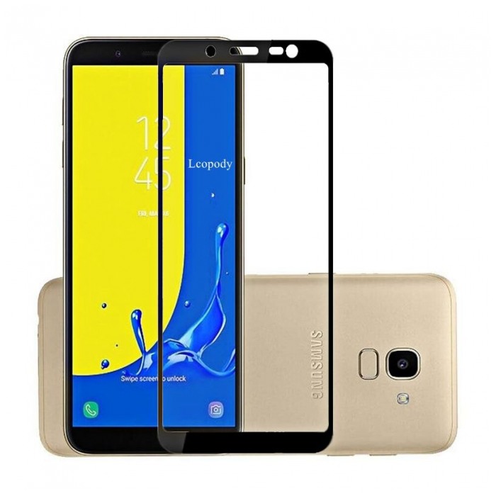 картинка Стекло бронь 9H Samsung J600 Galaxy J6 Gull Glue Black от магазина КомпьютерЦентр