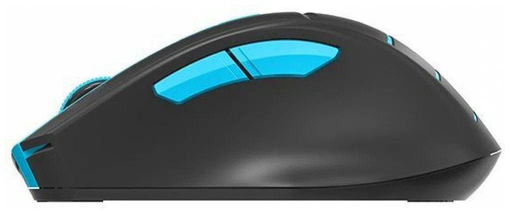 картинка Мышка A4tech Fstyler FG30; Wireless Silent Gray/ Blue от магазина КомпьютерЦентр