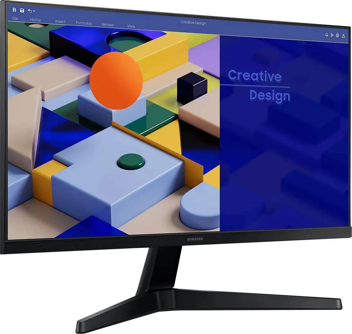 картинка Монитор 27'' Samsung S27C310EAI IPS, черный от магазина КомпьютерЦентр