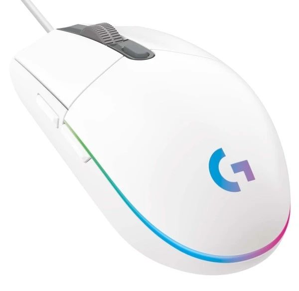 картинка Мышка Logitech G102 Lightsync Gaming, USB, White (910-005824) от магазина КомпьютерЦентр