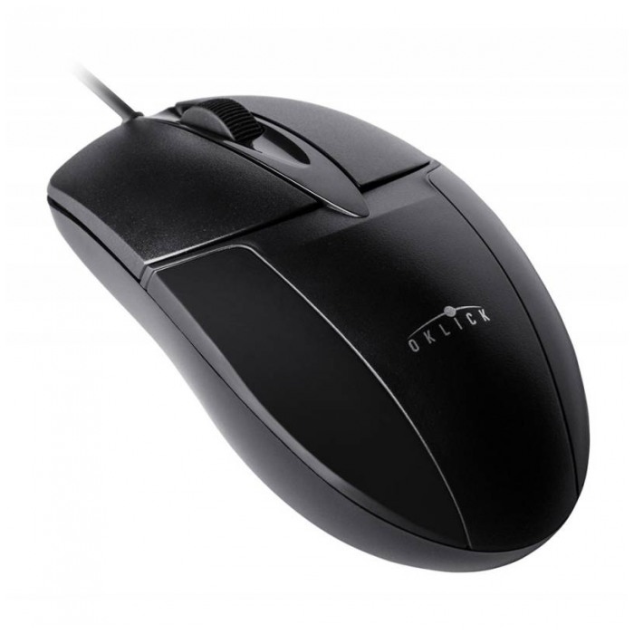 картинка Мышка Oklick 145M Optical Mouse USB Black от магазина КомпьютерЦентр