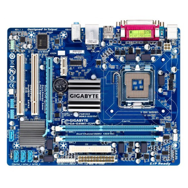 картинка Материнская плата Gigabyte GA-G41MT-S2PT от магазина КомпьютерЦентр