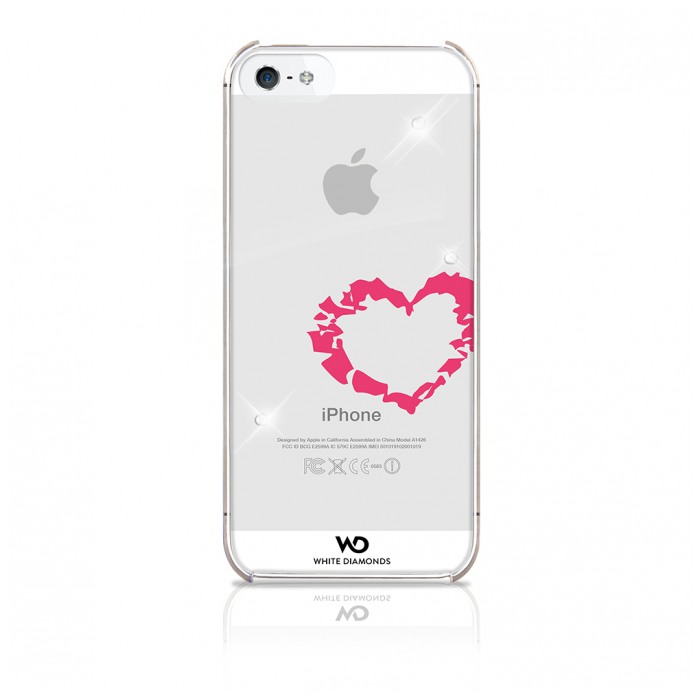 картинка Чехол White Diamonds Lipstick Heart for iPhone 5 (1210LIP61) от магазина КомпьютерЦентр