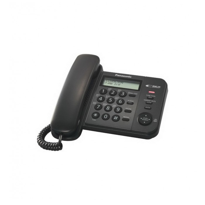картинка Телефон Panasonic KX-TS2356UA Black (KX-TS2356UAB) от магазина КомпьютерЦентр