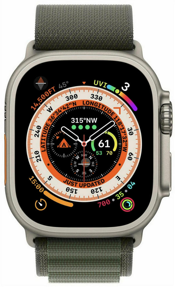 картинка Ремешок Alpine Loop для Apple Watch 42/ 44/ 45/ 49mm, Green от магазина КомпьютерЦентр