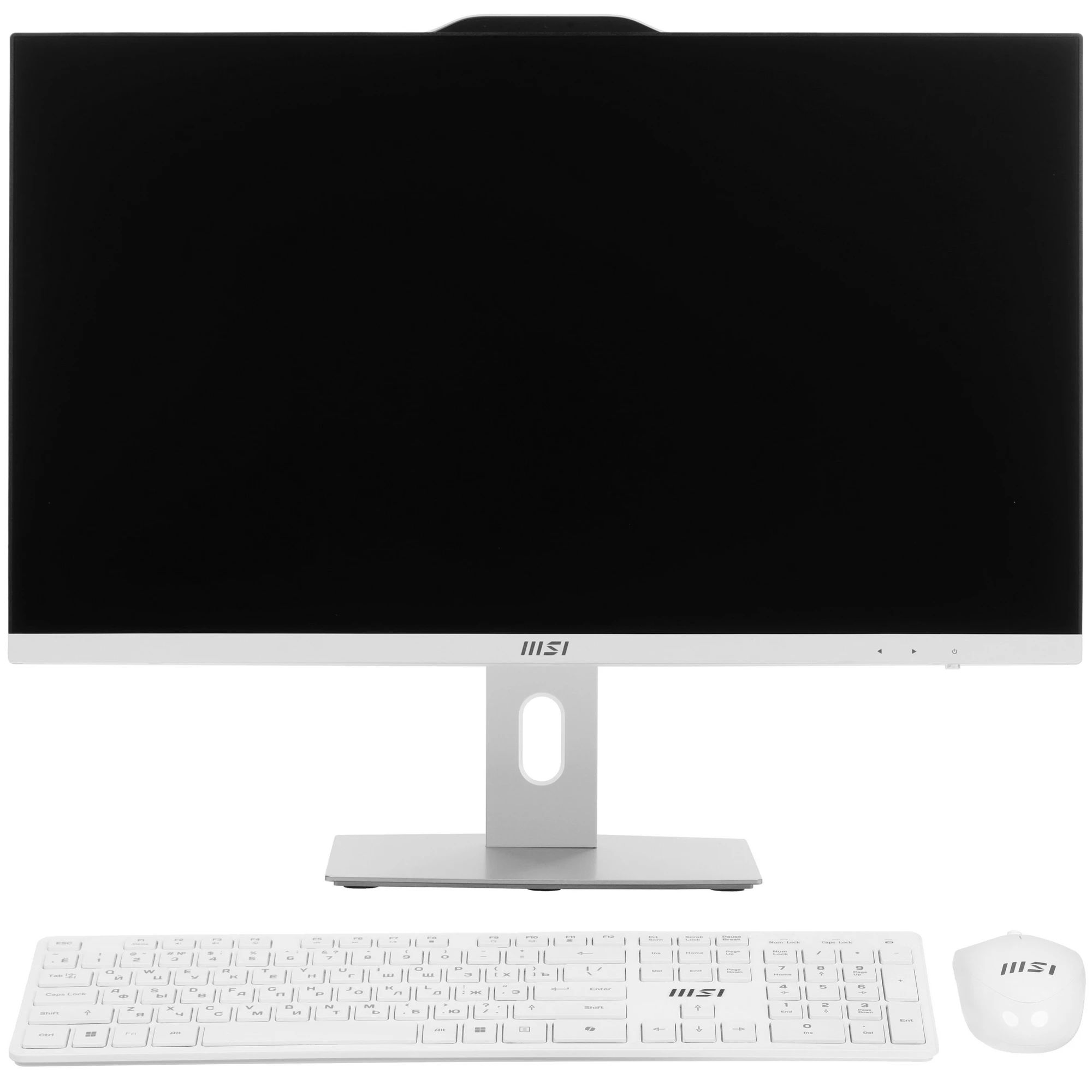 картинка Моноблок MSI Pro AP272P 12MA-832XRU 27'' Full HD/  i5 12400/  16Gb/  SSD 512Gb/  noOS/  kb/ m/  White (9S6-AF8322-832) от магазина КомпьютерЦентр