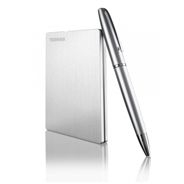картинка Жесткий диск внешний Toshiba 1Tb Stor.E Slim 2.5″ USB 3.0 Silver (HDTD210ES3EA) от магазина КомпьютерЦентр