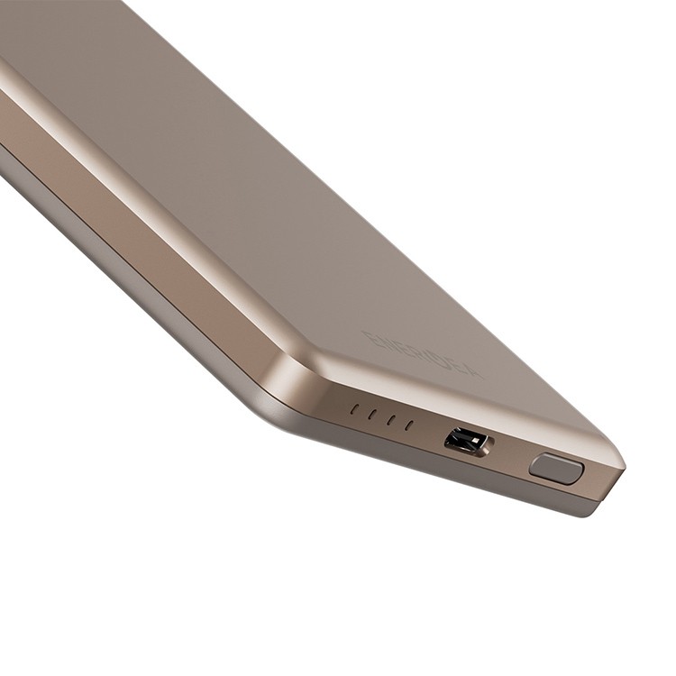 картинка Внешний аккумулятор EnergEA Alupac Mini 5K, 5000 mAh MAGSAFE - золото (Gold) от магазина КомпьютерЦентр