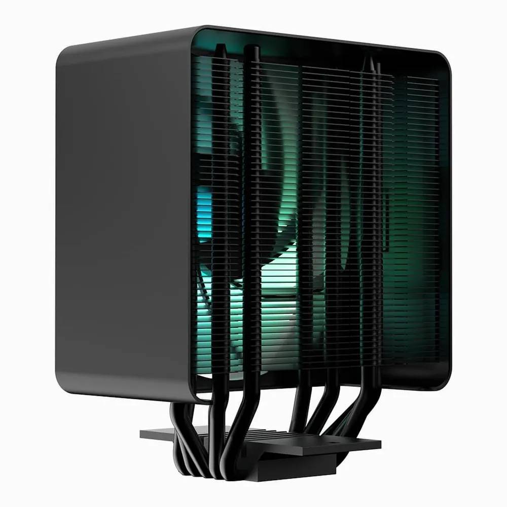 картинка Вентилятор Aerocool APNX AP1 ARGB BLACK 16-3 AP1-5PIPE BK от магазина КомпьютерЦентр