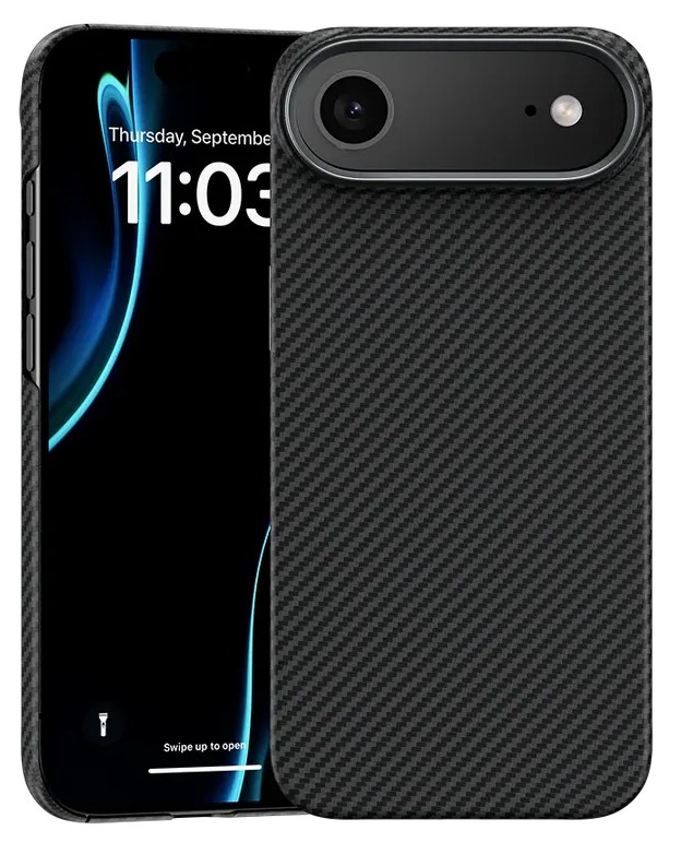 картинка Чехол Benks ArmorAir Case built with Kevlar 600D для iPhone 17 Air 6.5'', цвет черный (Black) от магазина КомпьютерЦентр