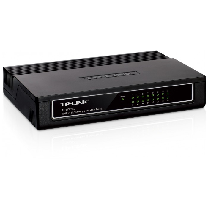 картинка Свитч TP-Link TL-SF1016D 16-port (TL-SF1016D) от магазина КомпьютерЦентр