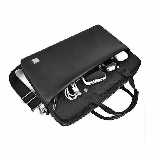 картинка Сумка для ноутбука WIWU Hali Laptop Bag for MacBook 15.6'' Black (QB/ T1333-2018) от магазина КомпьютерЦентр