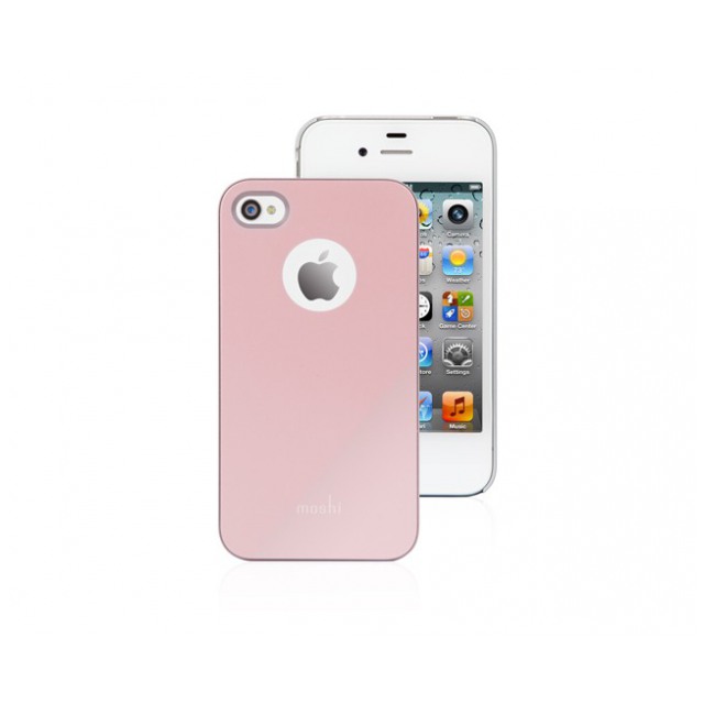 картинка Чехол Moshi iGlaze 4 Champagne Pink for iPhone 4/4S (99MO036301) от магазина КомпьютерЦентр