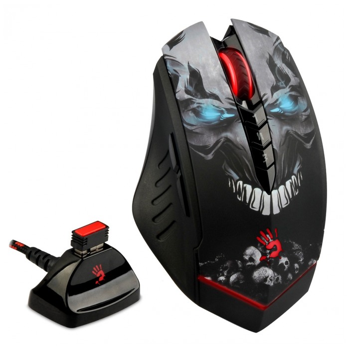 картинка Мышка A4tech Bloody R8A Wireless Black (Bloody R8A) от магазина КомпьютерЦентр