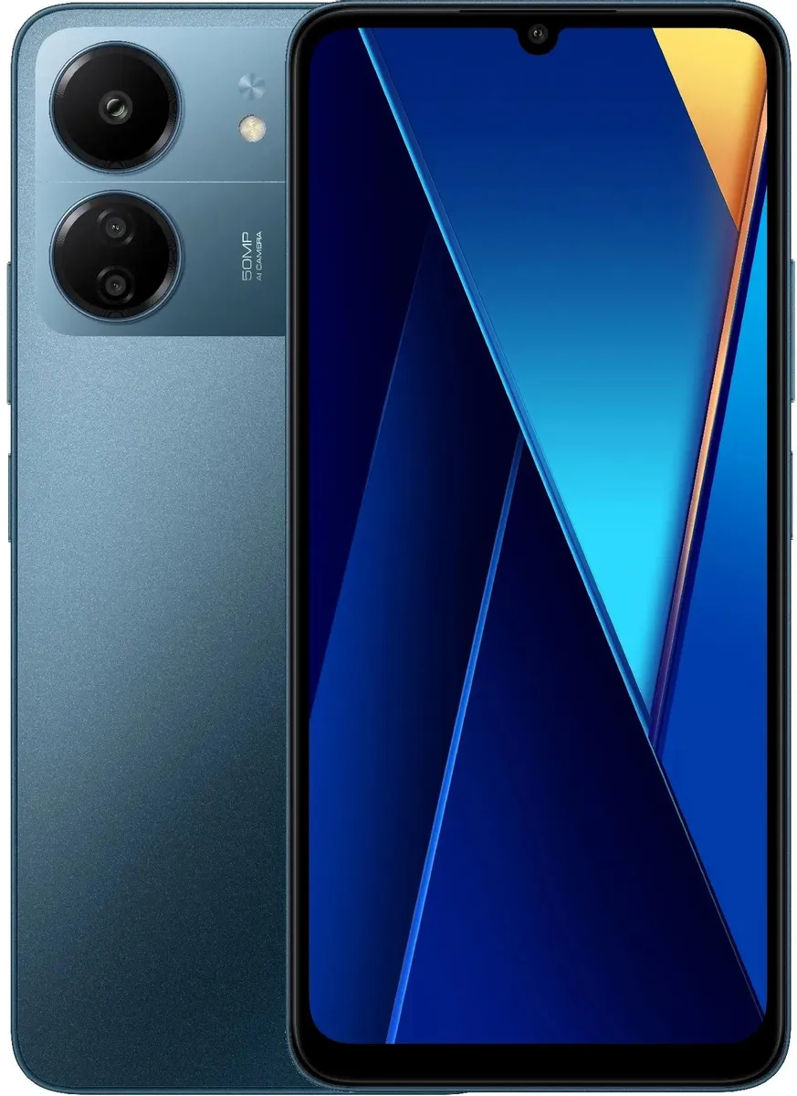 картинка Смартфон Xiaomi Poco C65 Blue 6.74'' IPS 4Gb / 128Gb от магазина КомпьютерЦентр