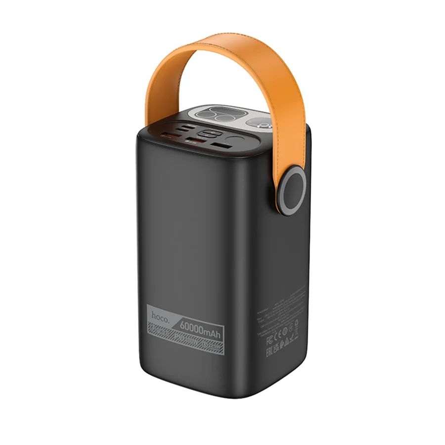 картинка Внешний аккумулятор Hoco DB160 Astrum PD100W fully compatible power bank (60000mAh) black от магазина КомпьютерЦентр