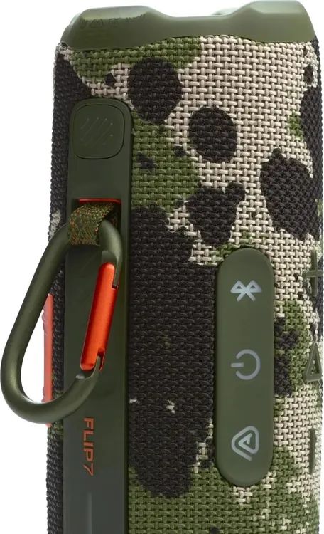 картинка Акустика JBL Flip 7 Bluetooth Speaker 35W Камуфляж (JBLFLIP7SQUAD) от магазина КомпьютерЦентр