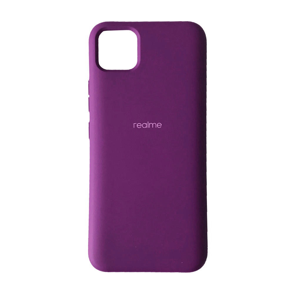 картинка Чехол-накладка Realme C31 Silicone case Full Plum от магазина КомпьютерЦентр