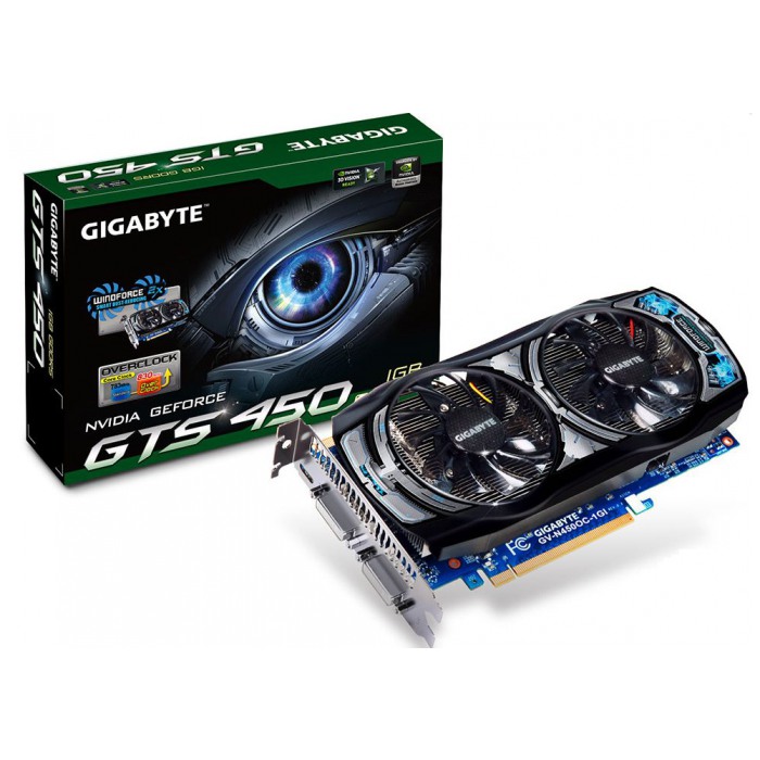 картинка Видеокарта Gigabyte GeForce GTS450 1Gb DDR5 (GV-N450OC-1GI) от магазина КомпьютерЦентр