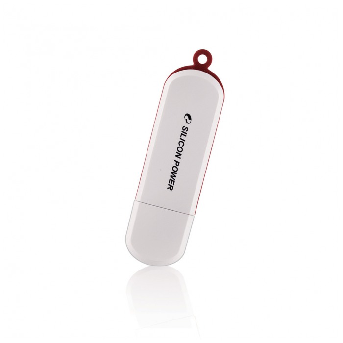 картинка Флешка USB SiliconPower 16Gb LuxMini 320 White (SP016GBUF2320V1W) от магазина КомпьютерЦентр
