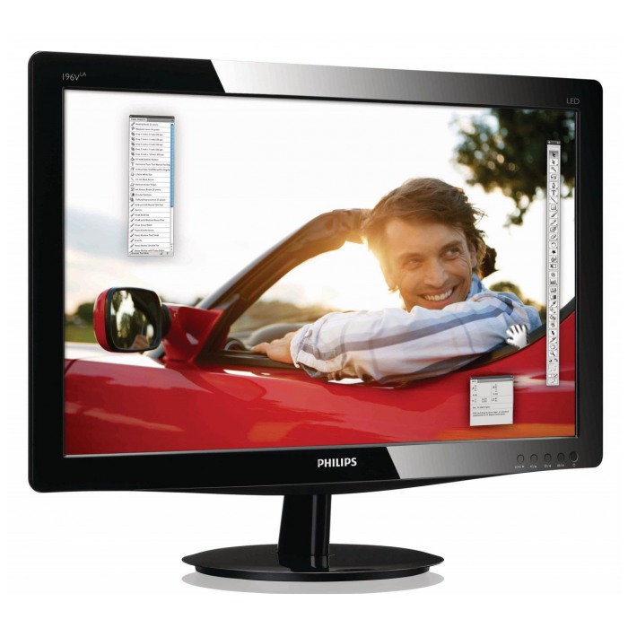картинка Монитор Philips 19″ 196V3LSB (196V3LSB) от магазина КомпьютерЦентр