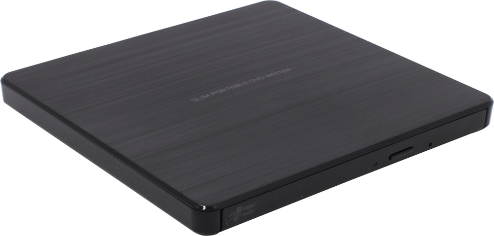 картинка Привод внешний DVD-RW LG Super Multi GP60NB60, Ultra Slim, Black, USB от магазина КомпьютерЦентр