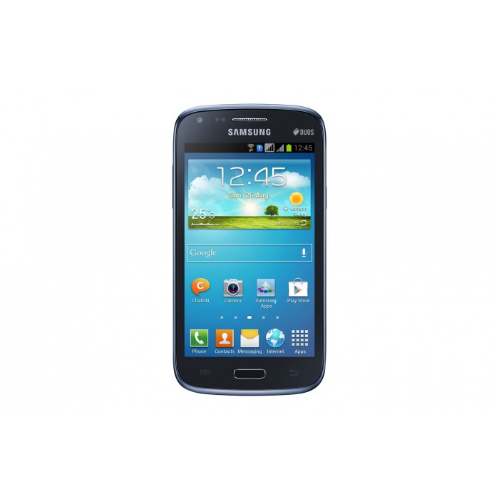 картинка Смартфон Samsung GT-I8262 Galaxy Core Metallic Blue (GT-I8262MBASEK) от магазина КомпьютерЦентр