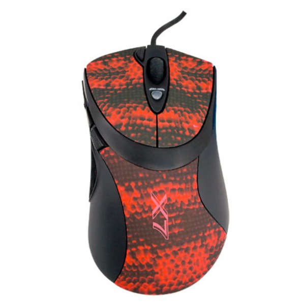 картинка Мышка A4tech XL-740K Black/Red USB от магазина КомпьютерЦентр