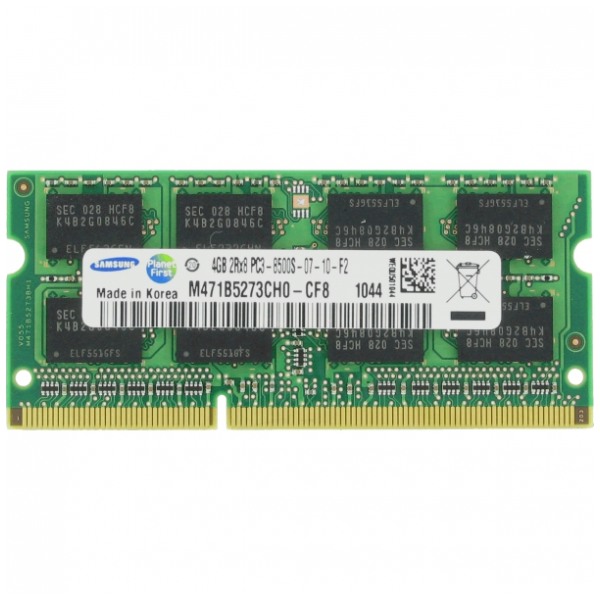 картинка Оперативная память Samsung SO-DIMM DDR3 2Gb 1066MHz PC3-8500 от магазина КомпьютерЦентр