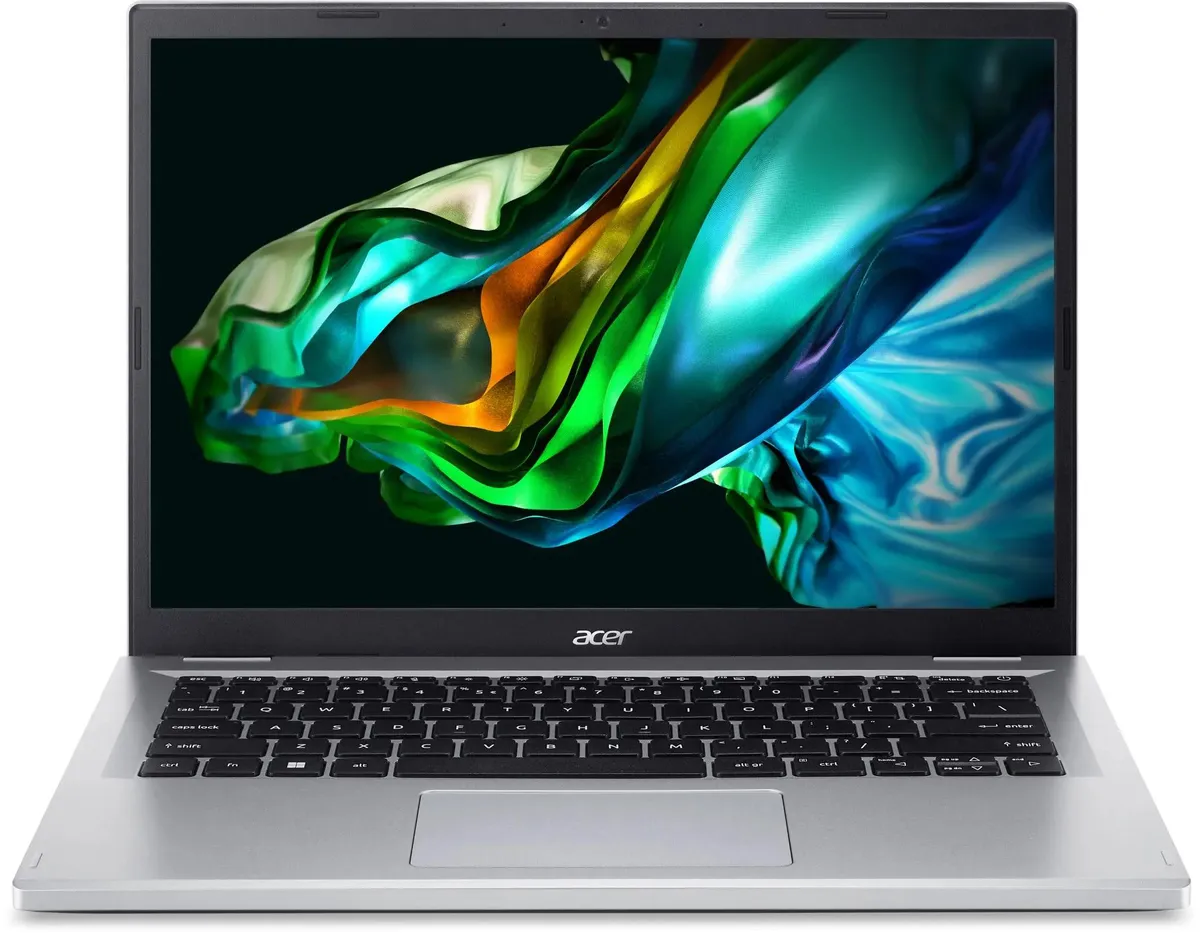 картинка Ноутбук Acer Aspire 3 A314-42P-R7LU 14'' (1920х1200) IPS/  AMD Ryzen7 5700U (8/ 16)/  8Gb/  512Gb SSD/  AMD Radeon /  WiFi AX/  BT/  50Wh/  1.48kg/  Silver (NX.KSFCD.006) от магазина КомпьютерЦентр