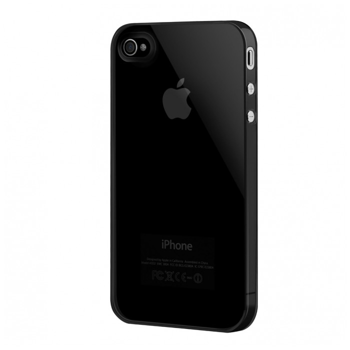 картинка Чехол SwitchEasy Nude Ultra Black for iPhone 4 (SW-NUI4-UB) от магазина КомпьютерЦентр