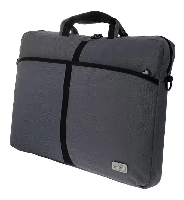 картинка Сумка для ноутбука PC Pet 600D PCP-A1317GY 17'' Gray от магазина КомпьютерЦентр