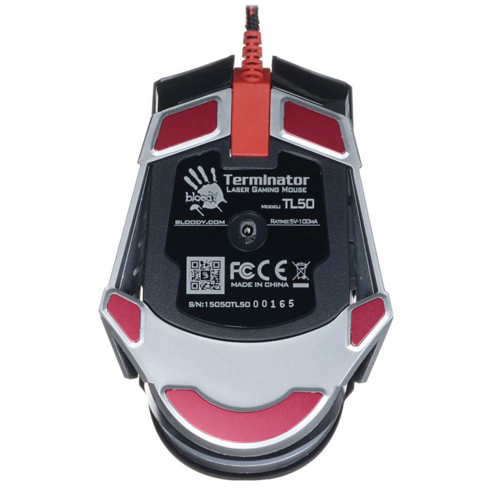картинка Мышка A4tech Bloody TL50 Terminator Black/ Gray (TL50) от магазина КомпьютерЦентр