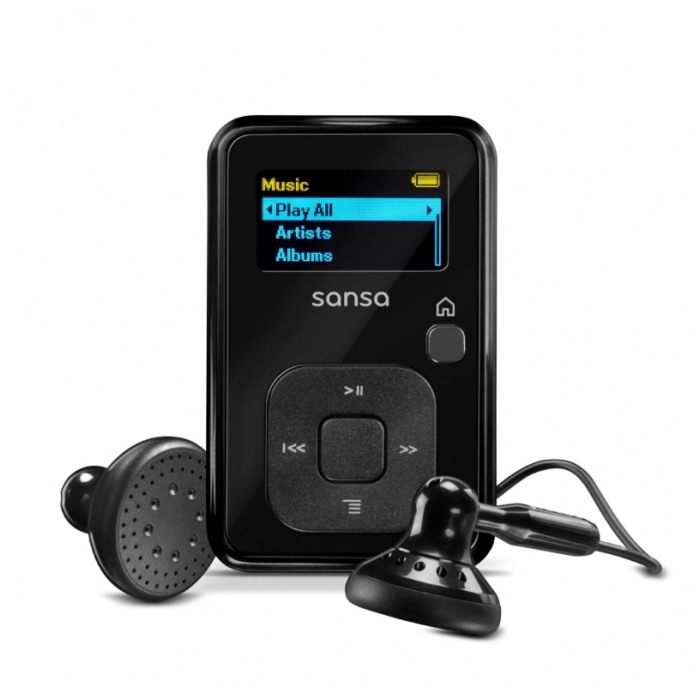 картинка Плеер MP3 SanDisk 4Gb Sansa Clip+ Black (SDMX18-004G-E46K) от магазина КомпьютерЦентр