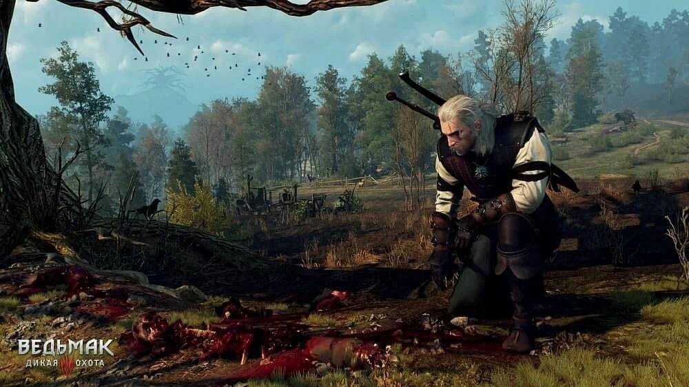 картинка Игра Witcher 3: Wild Hunt (Ведьмак 3: Дикая Охота) (PlayStation 4, русская версия) от магазина КомпьютерЦентр
