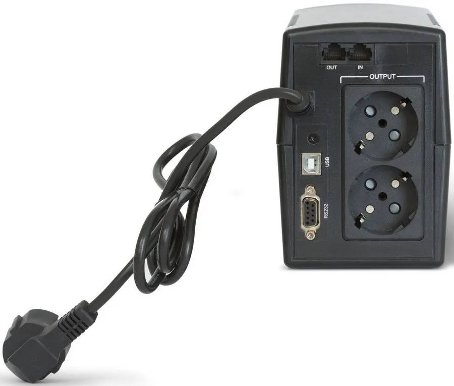 картинка ИБП Импульс ЮНИОР СМАРТ 800 Black (JS80114) от магазина КомпьютерЦентр